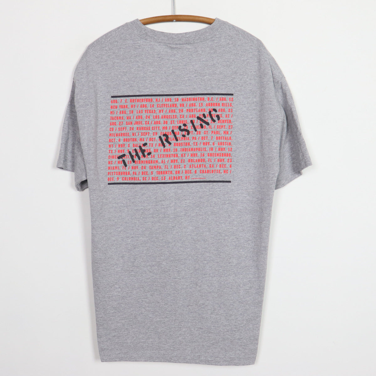 2002 Bruce Springsteen The Rising Tour Shirt