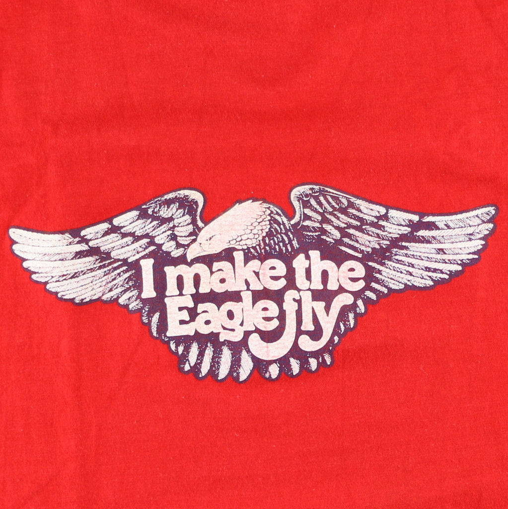 1980s Harley Davidson I Make The Eagle Fly Shirt
