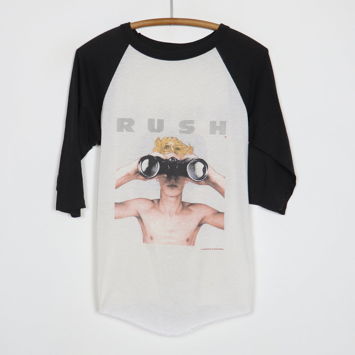 1985 Rush Power Windows Tour Jersey Shirt