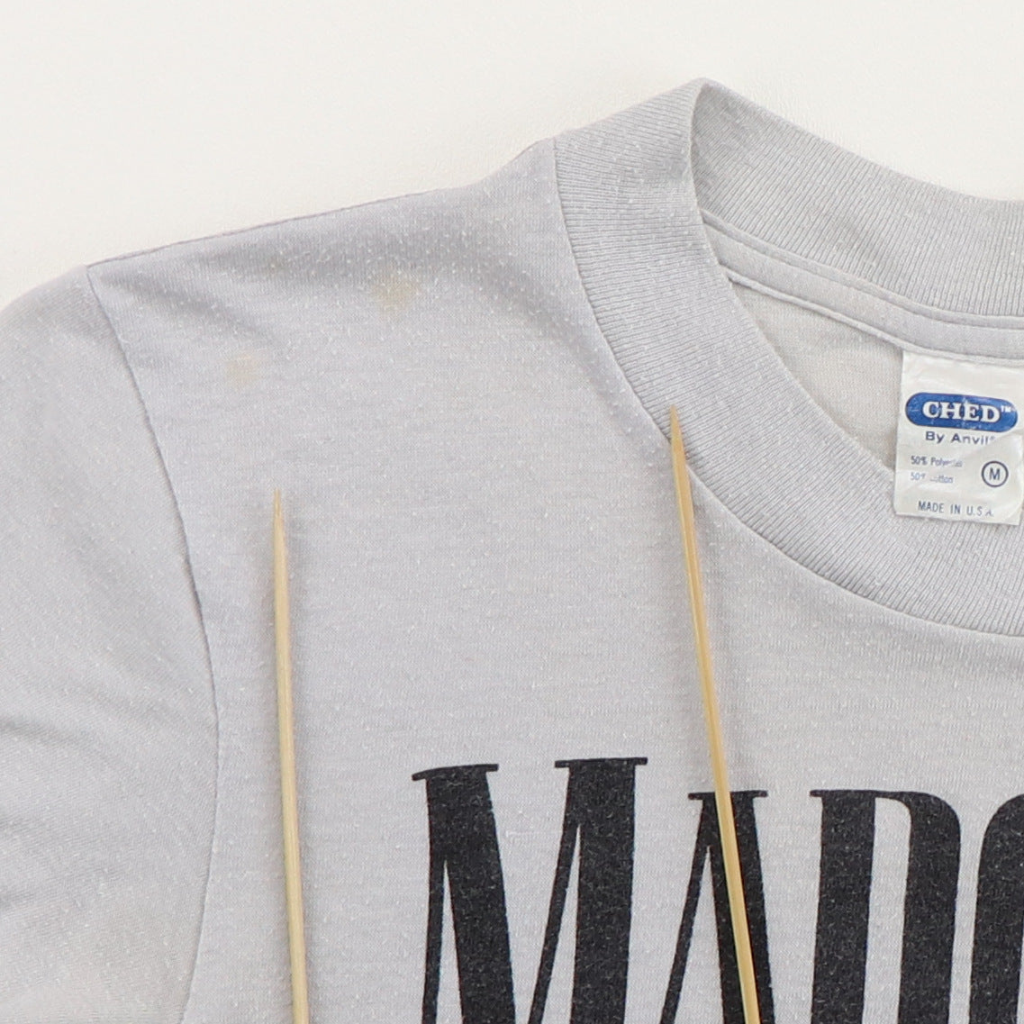 1987 Madonna Who's That Girl World Tour Shirt