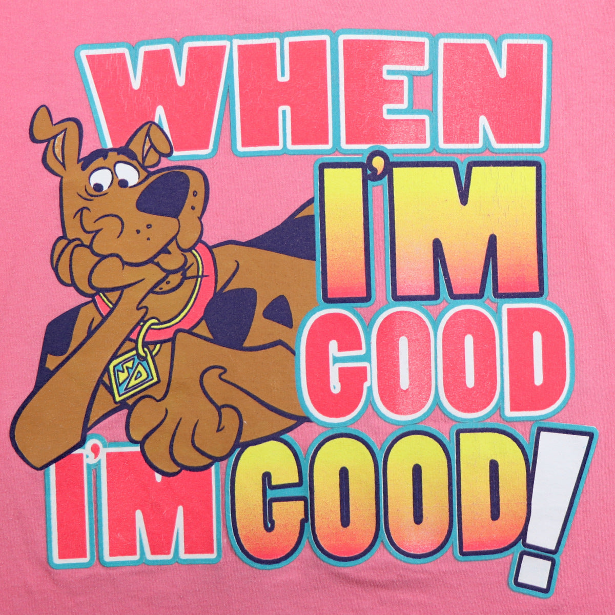 1999 Scooby Doo When I'm Good I'm Good Shirt