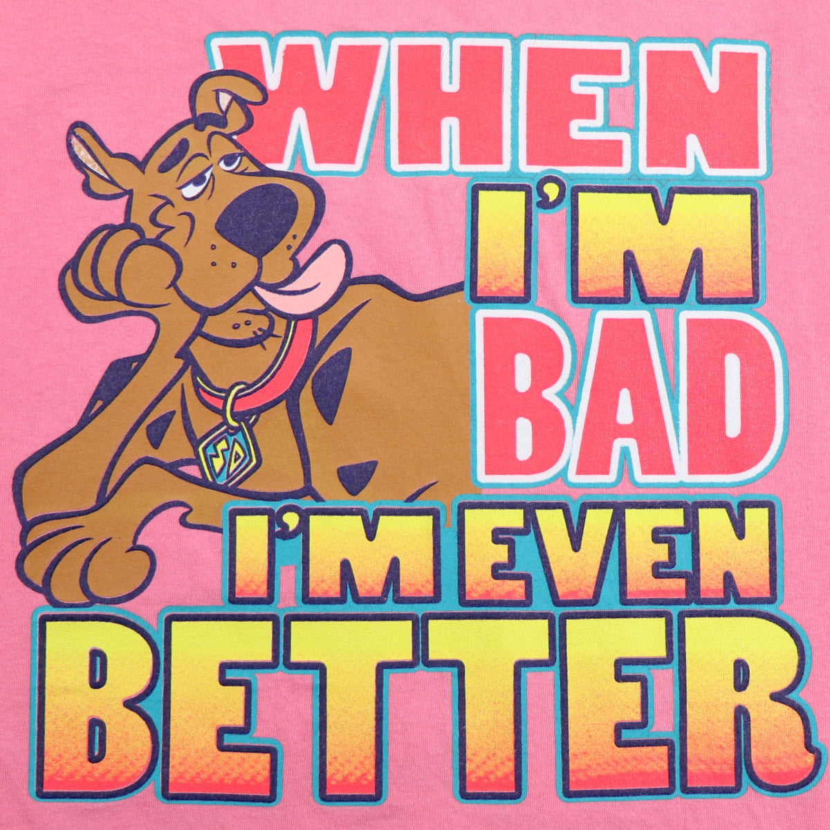1999 Scooby Doo When I'm Good I'm Good Shirt