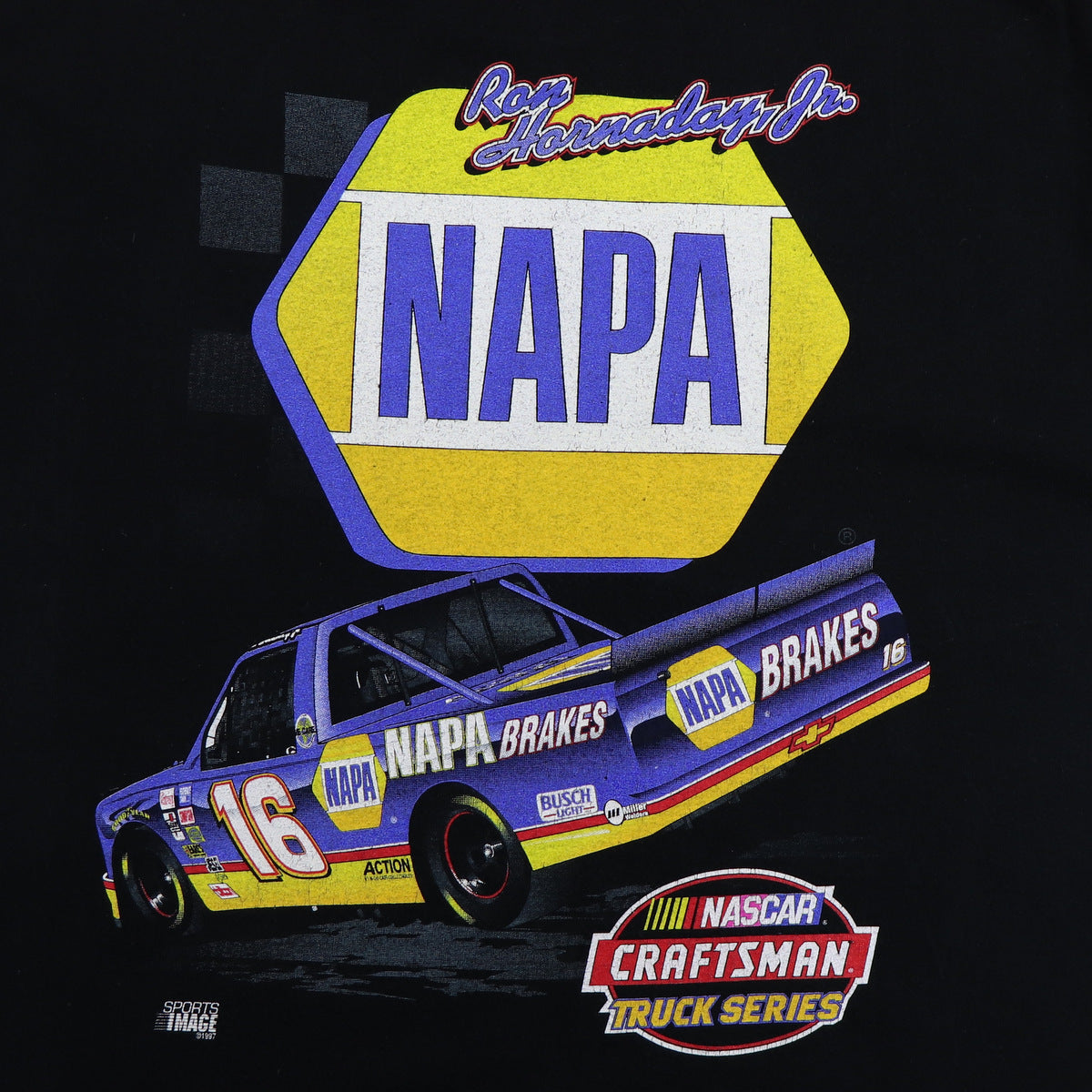 1997 Ron Hornaday Jr Napa Nascar Shirt