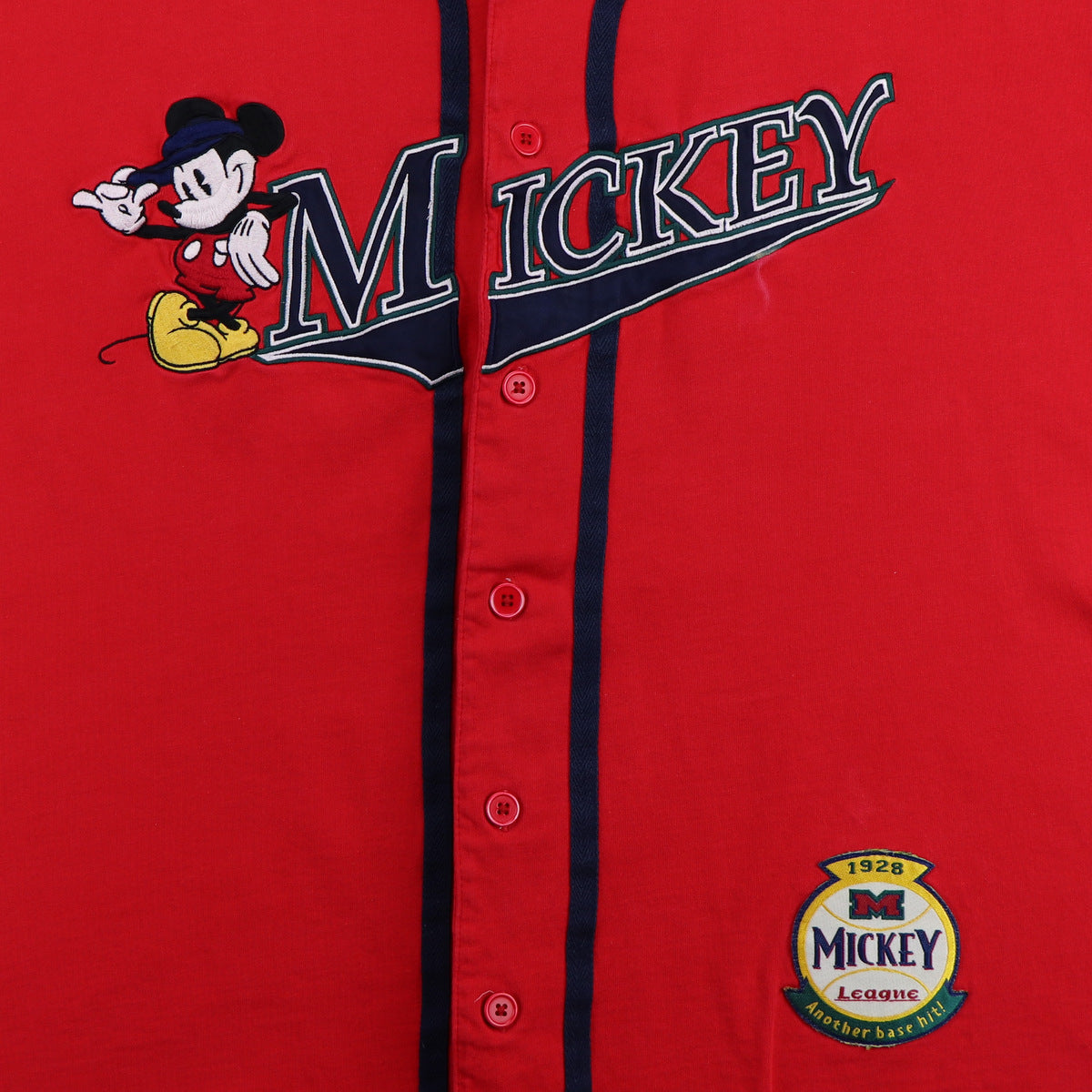 1990s Mickey Mouse Baseball Jersey