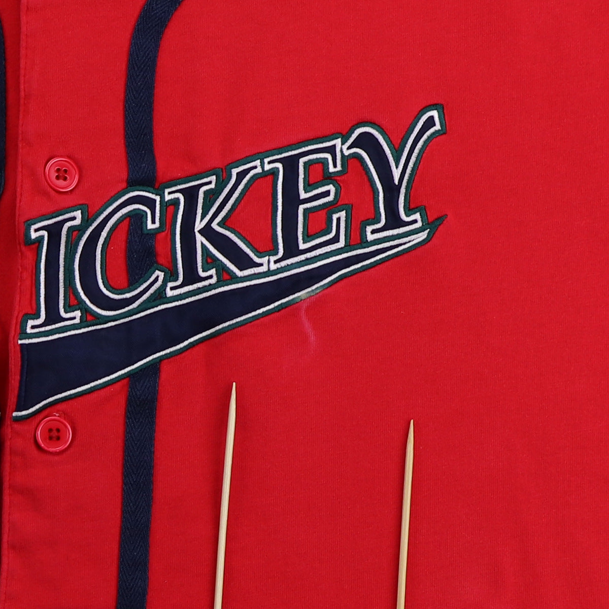 1990s Mickey Mouse Baseball Jersey