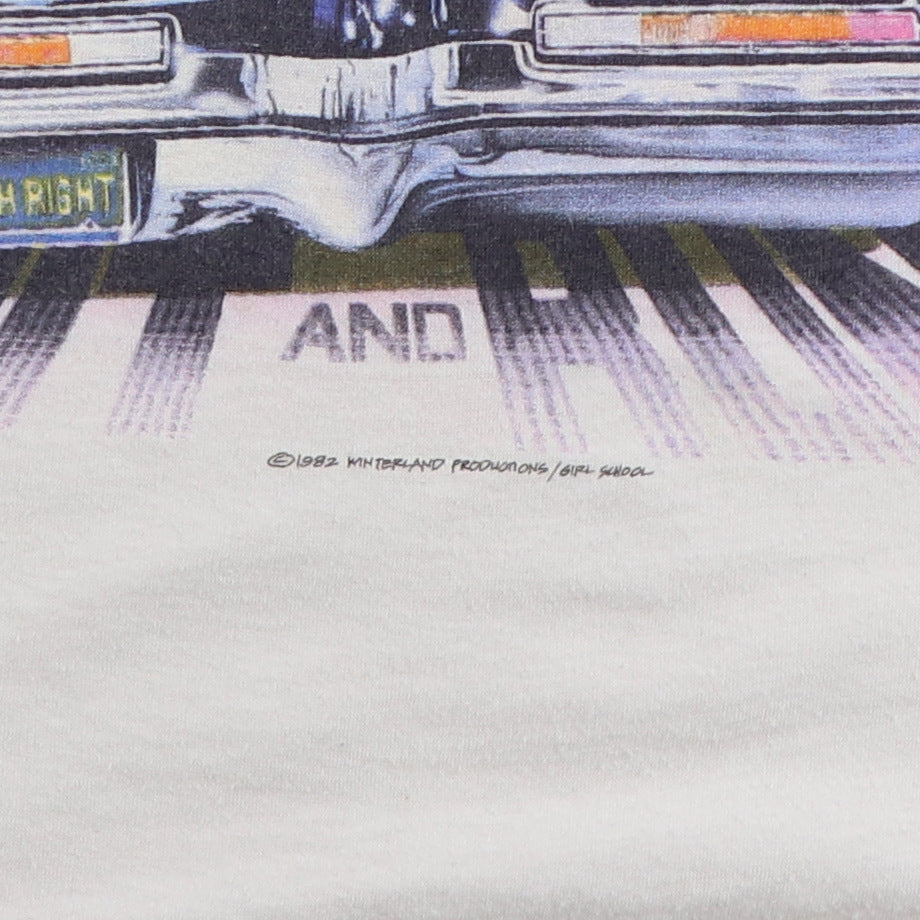 1982 Girl School Tour Jersey Shirt