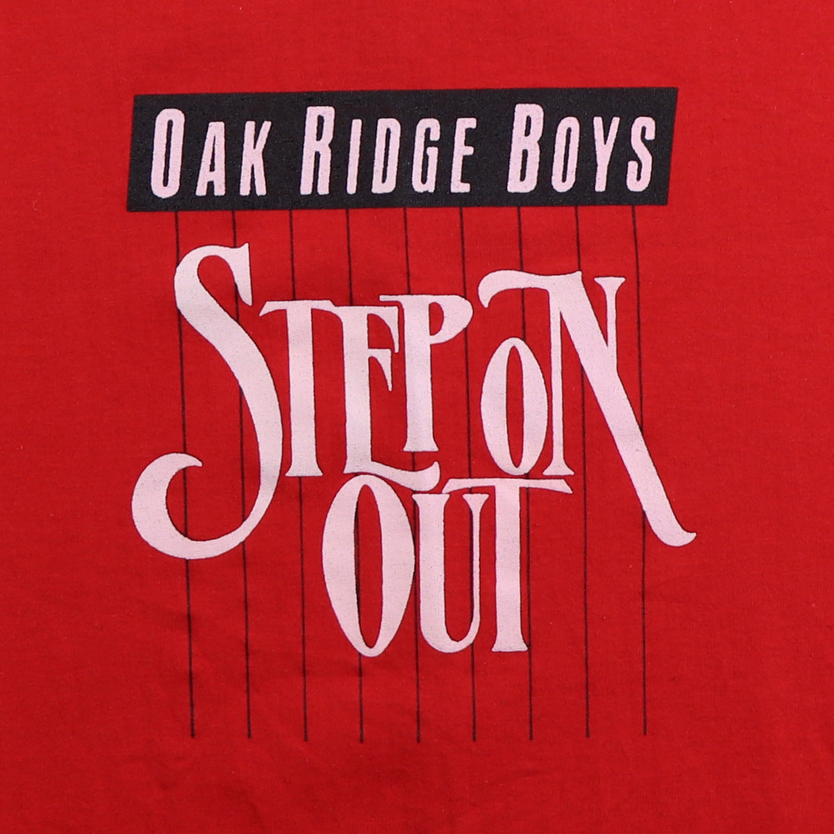 1985 Oak Ridge Boys Step On Out Shirt