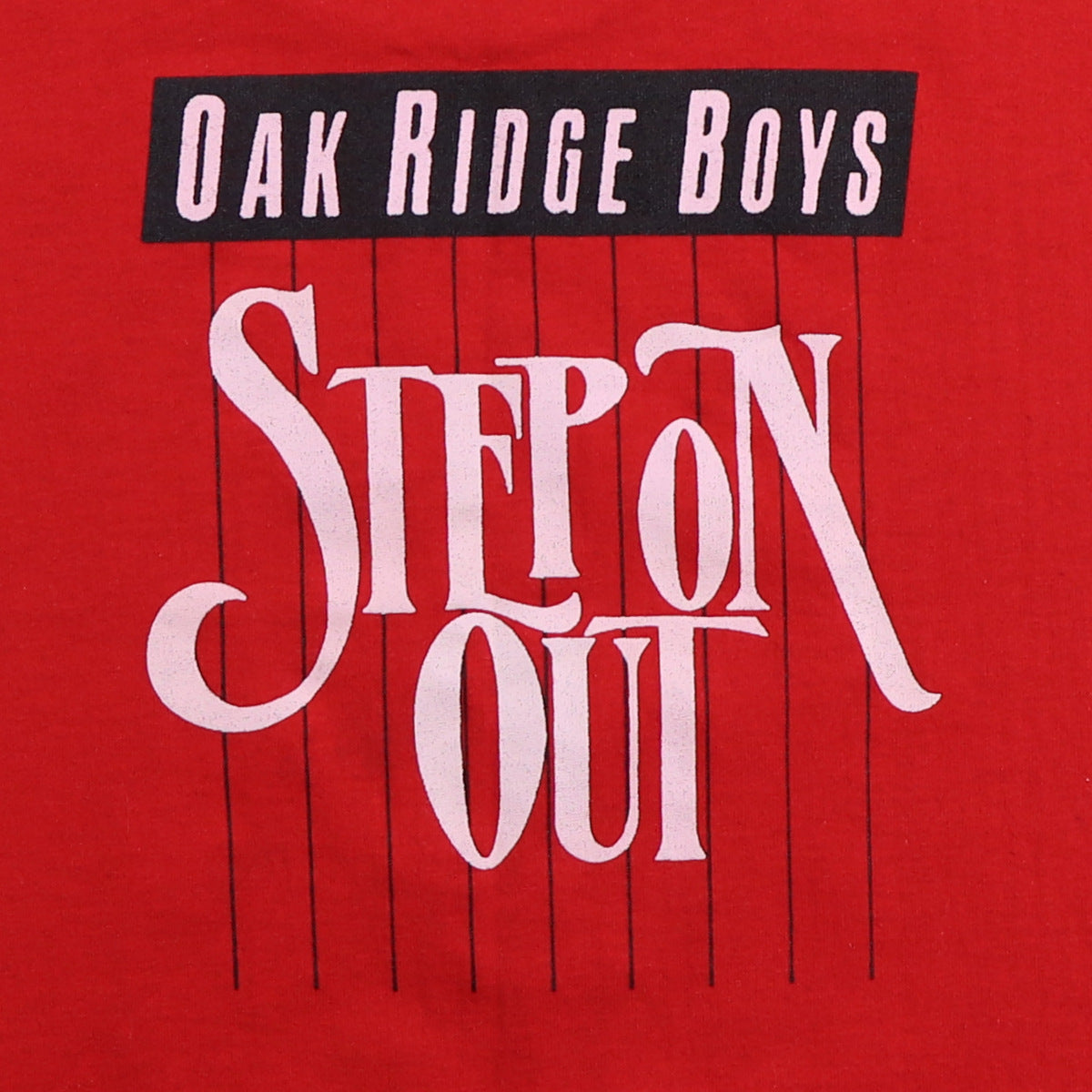 1985 Oak Ridge Boys Step On Out Shirt