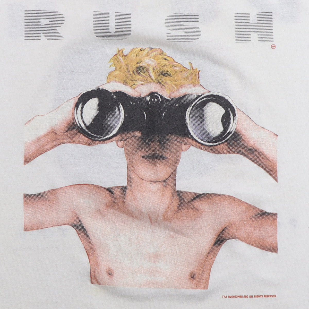 1985 Rush Power Windows Tour Jersey Shirt