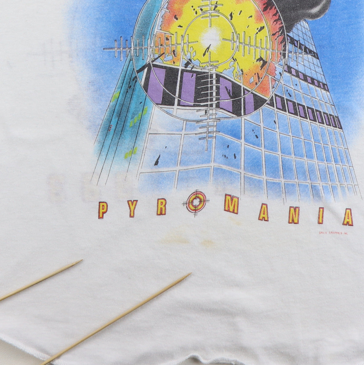 1983 Def Leppard Pyromania Tour Jersey Shirt