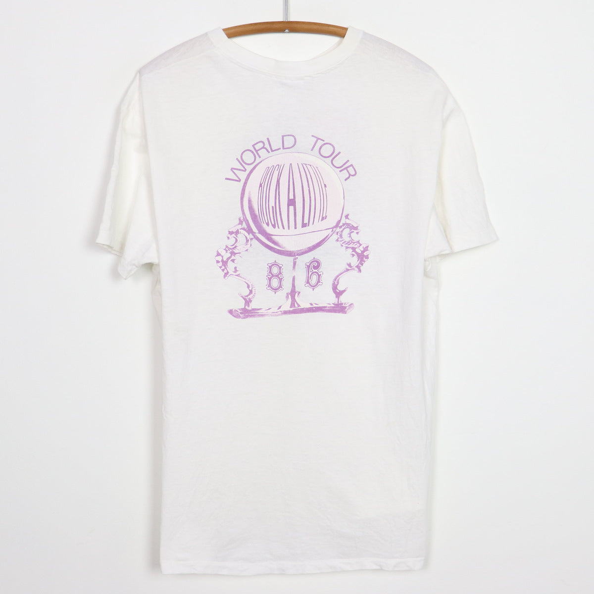 1986 Stevie Nicks Rock A Little World Tour Shirt