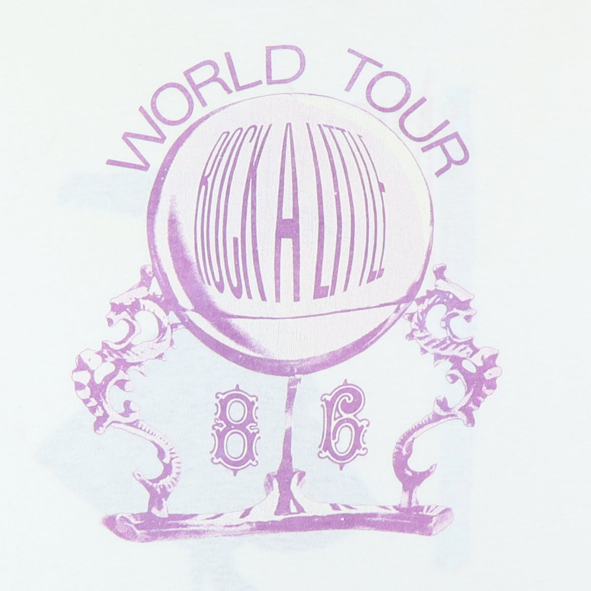 1986 Stevie Nicks Rock A Little World Tour Shirt