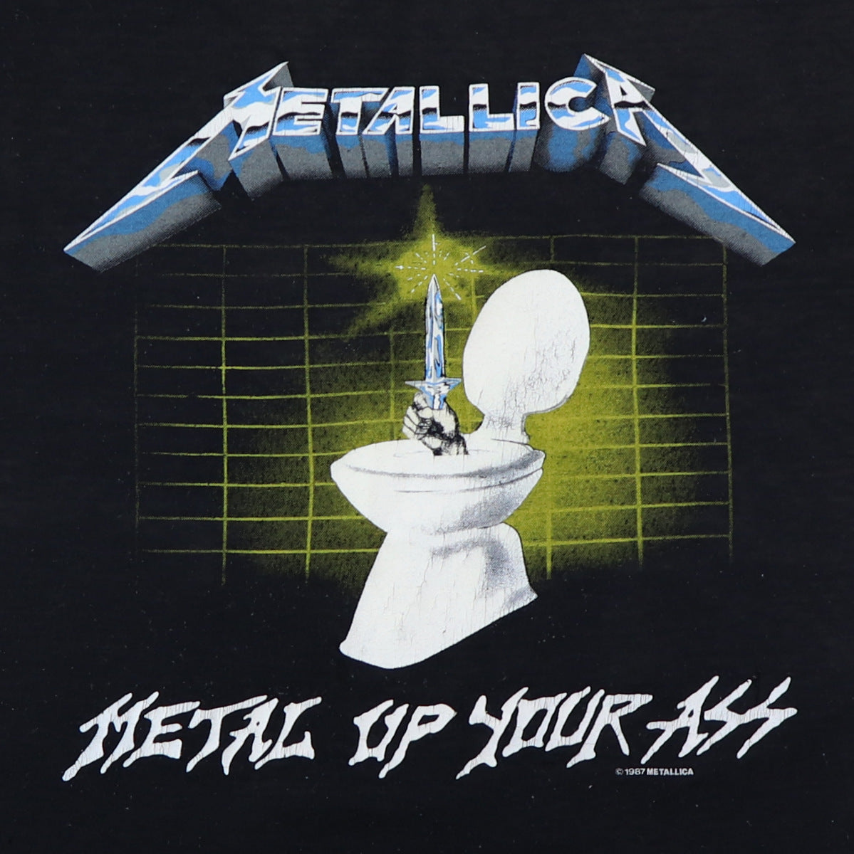 1987 Metallica Metal Up Your Ass Shirt