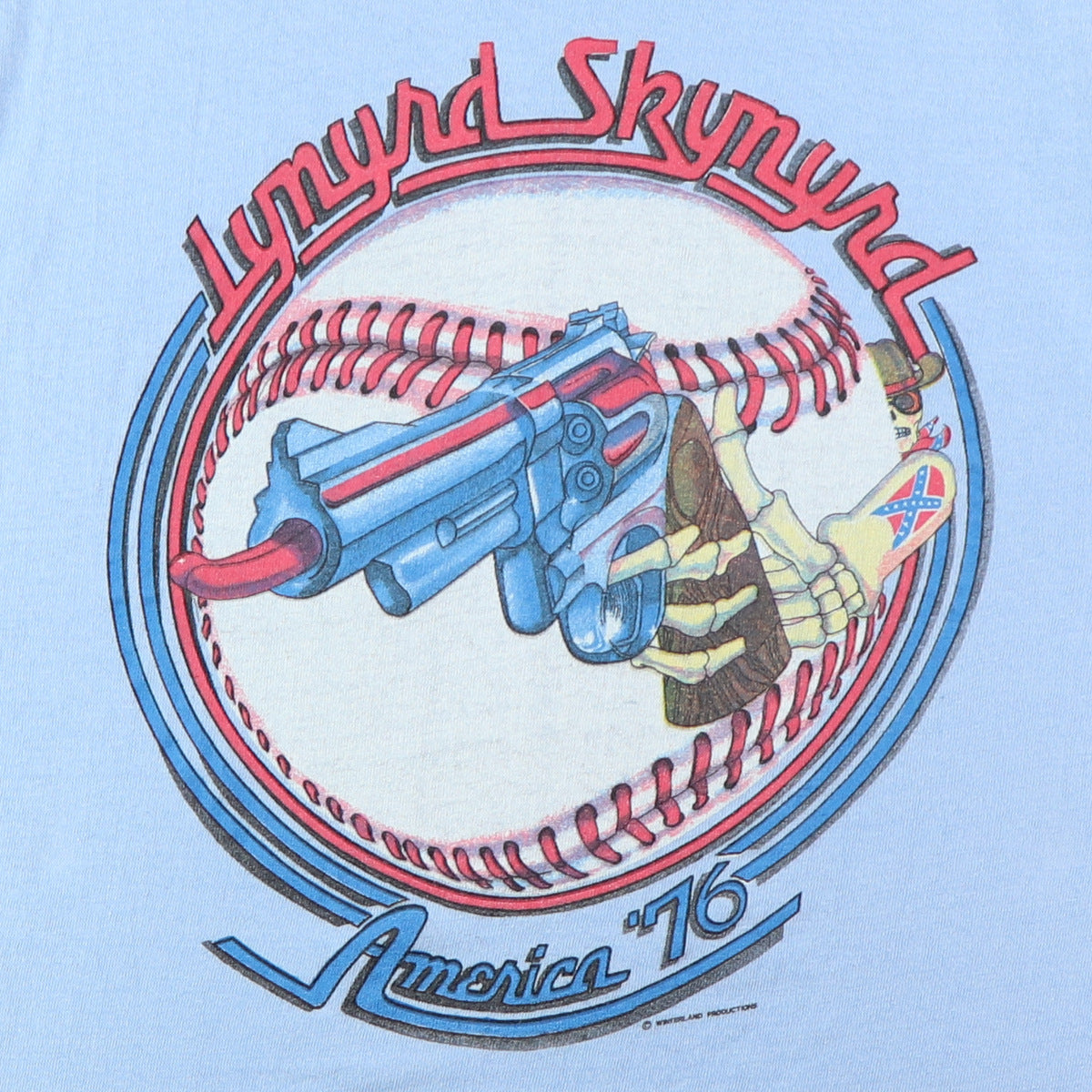 1976 Lynyrd Skynyrd America Tour Shirt