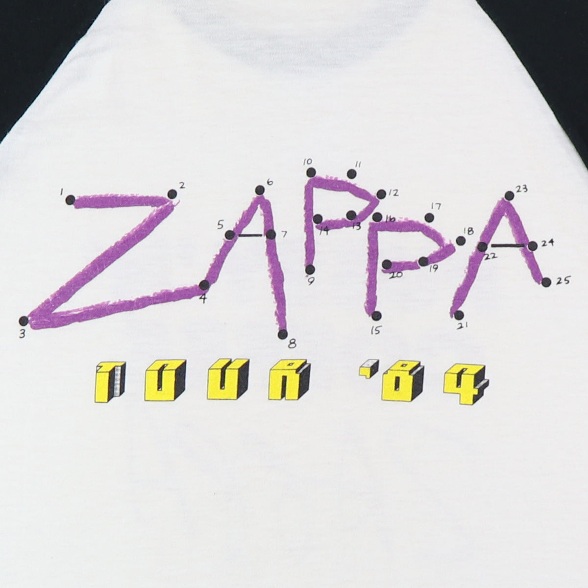 1984 Frank Zappa Pussy 'N' Coffee Tour Shirt