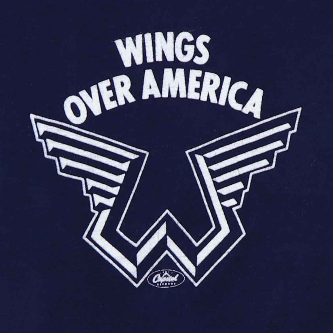 1976 Wings Over America Capitol Records Promo Shirt