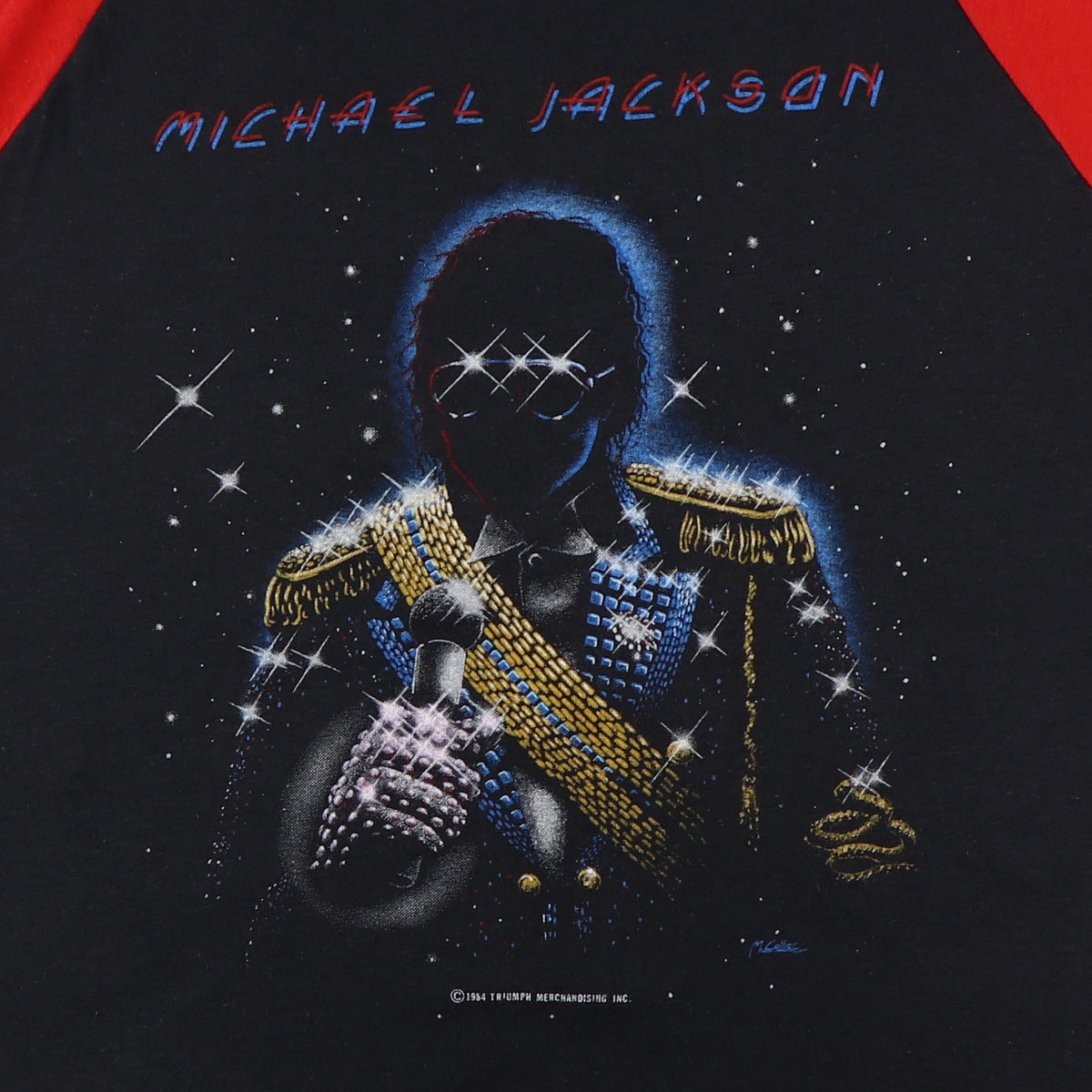 1984 Michael Jackson Victory Tour Jersey Shirt