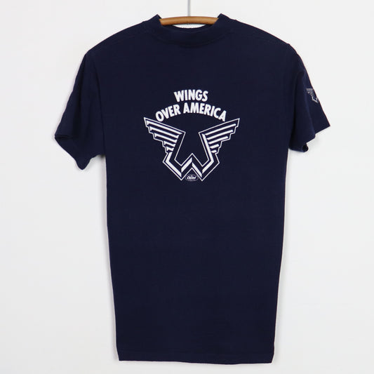 1976 Wings Over America Capitol Records Promo Shirt