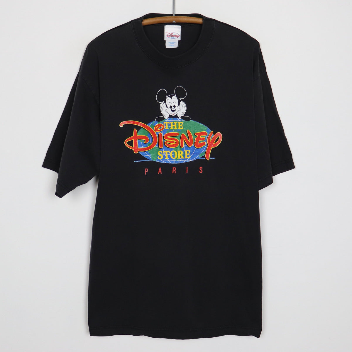 1990s Mickey Mouse Disney Store Paris Shirt | Authentic Vintage