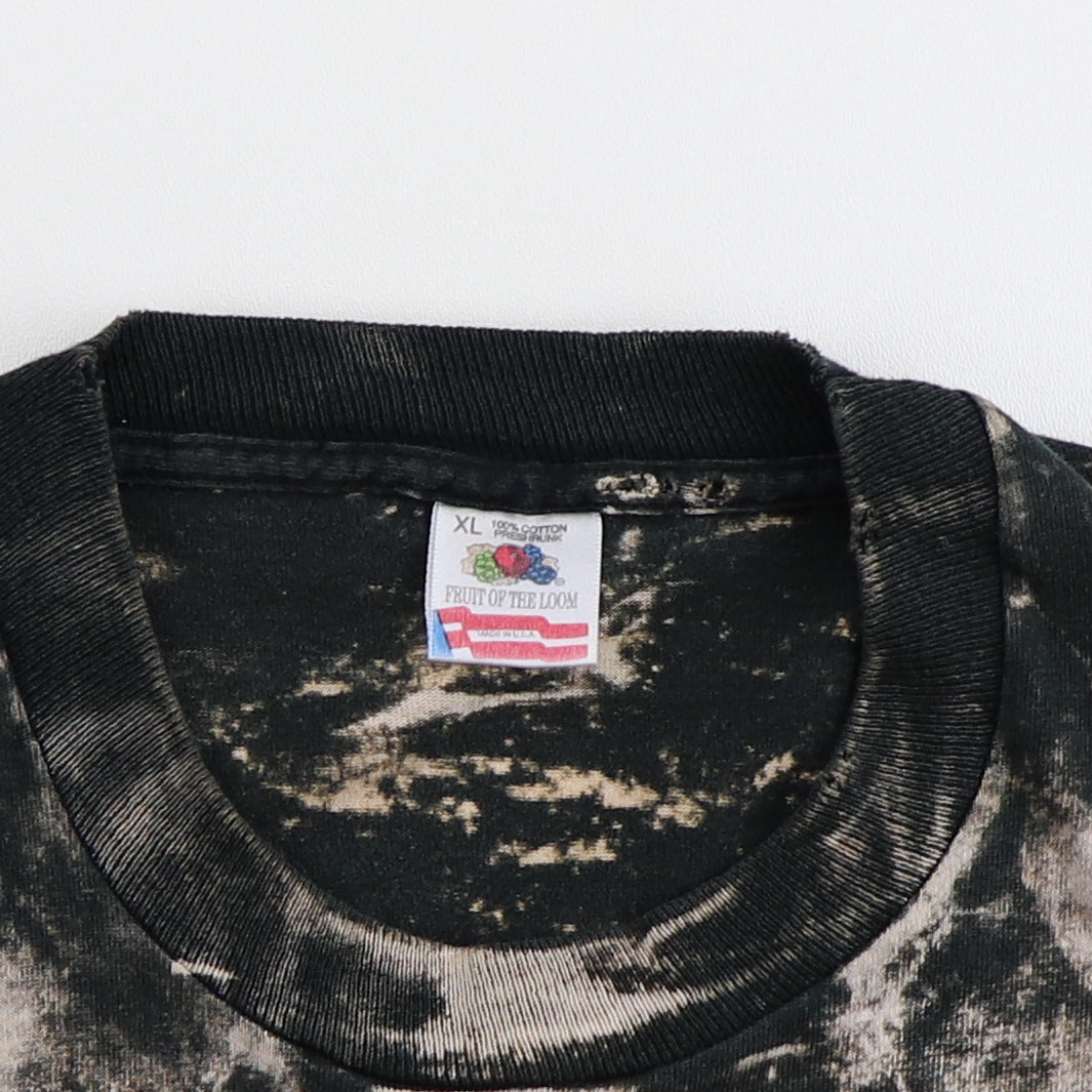 1990s Led Zeppelin Bleach Print Shirt