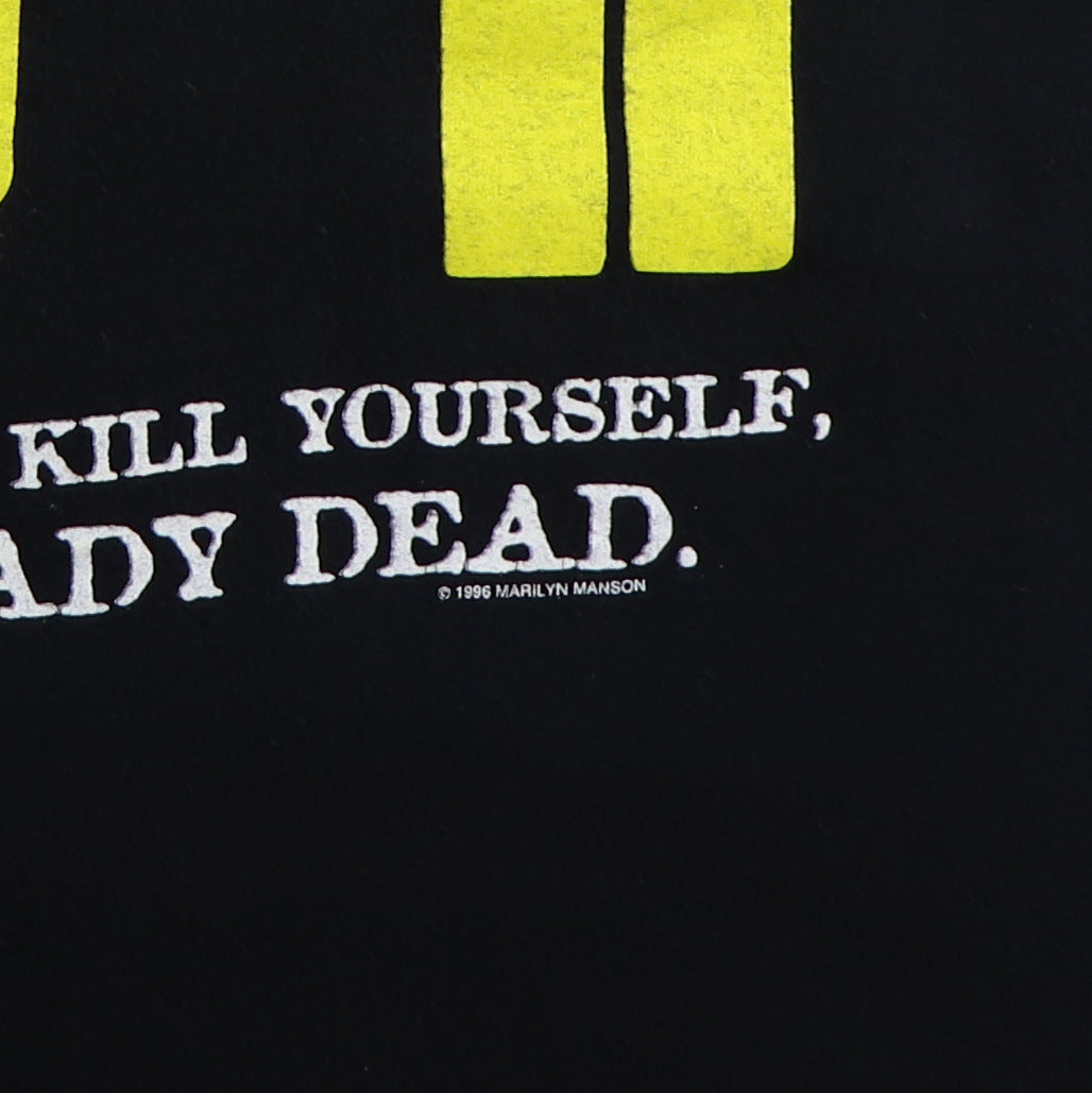 1996 Marilyn Manson You're Already Dead Shirt