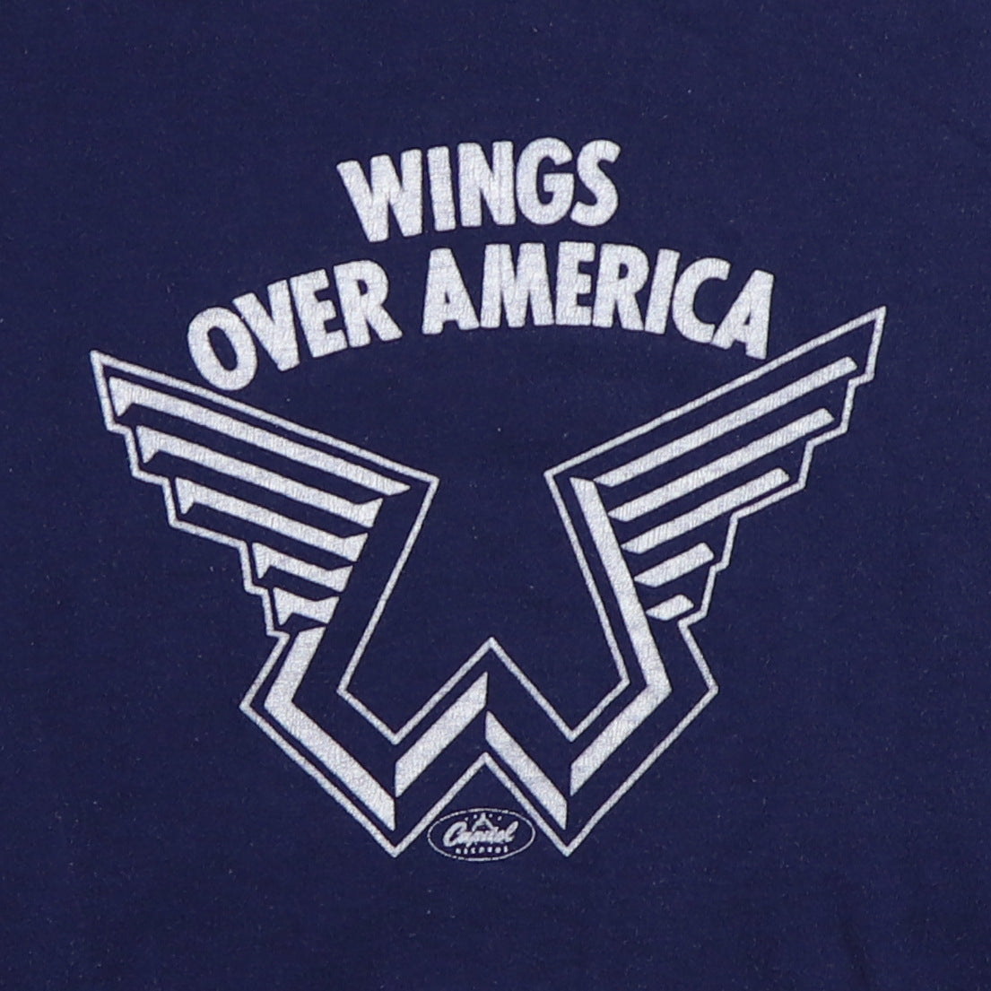 1976 Wings Over American Capitol Records Promo Shirt