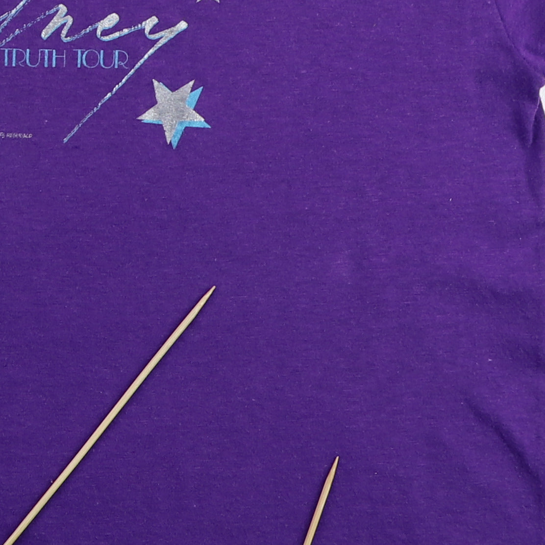 1987 Whitney Houston Moment Of Truth Tour Shirt