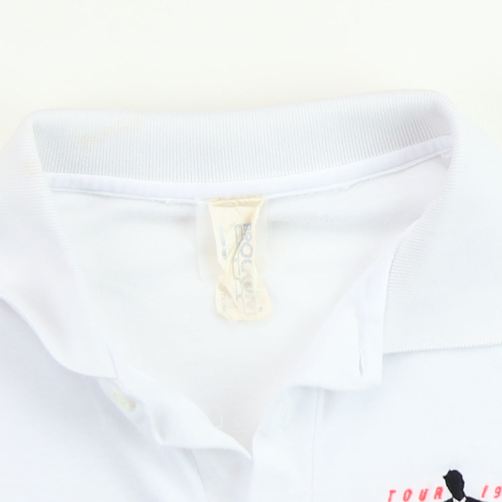 1990 David Bowie Sound + Vision Tour Crew Polo Shirt