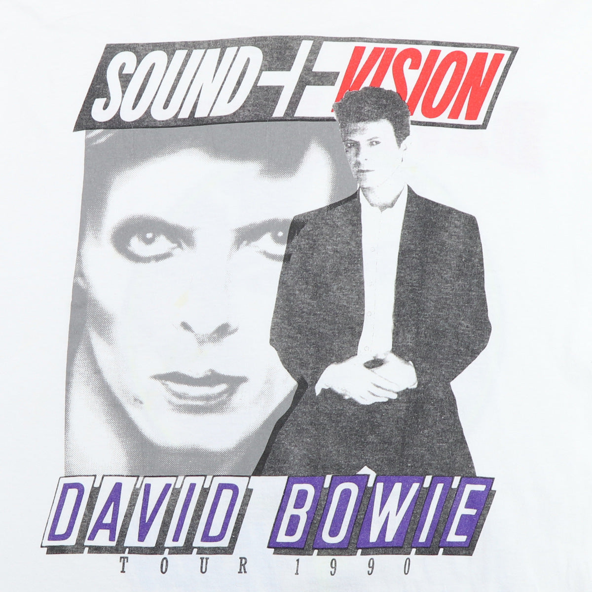 1990 David Bowie Sound + Vision Tour Nike Shirt