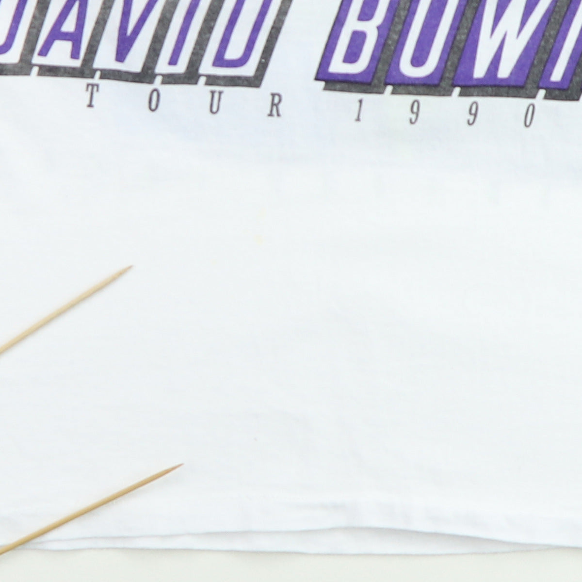 1990 David Bowie Sound + Vision Tour Nike Shirt