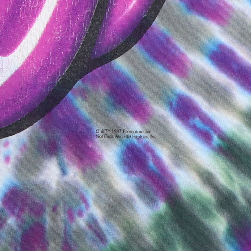 1997 Rolling Stones Tie Dye Shirt