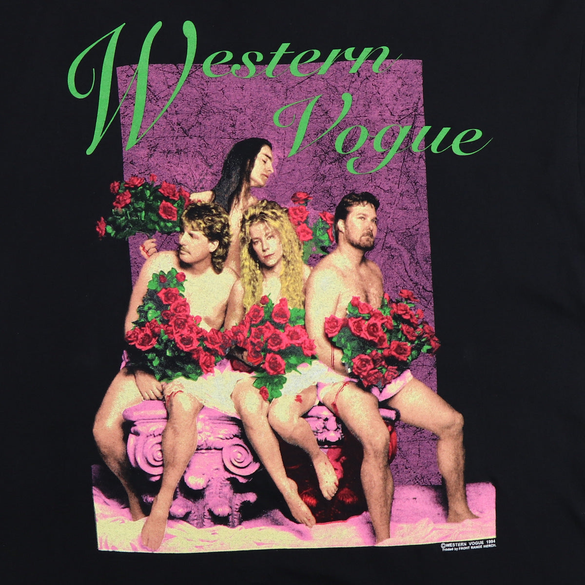 1994 Western Vogue Any Damn Place That Will Take Us Tour Shirt