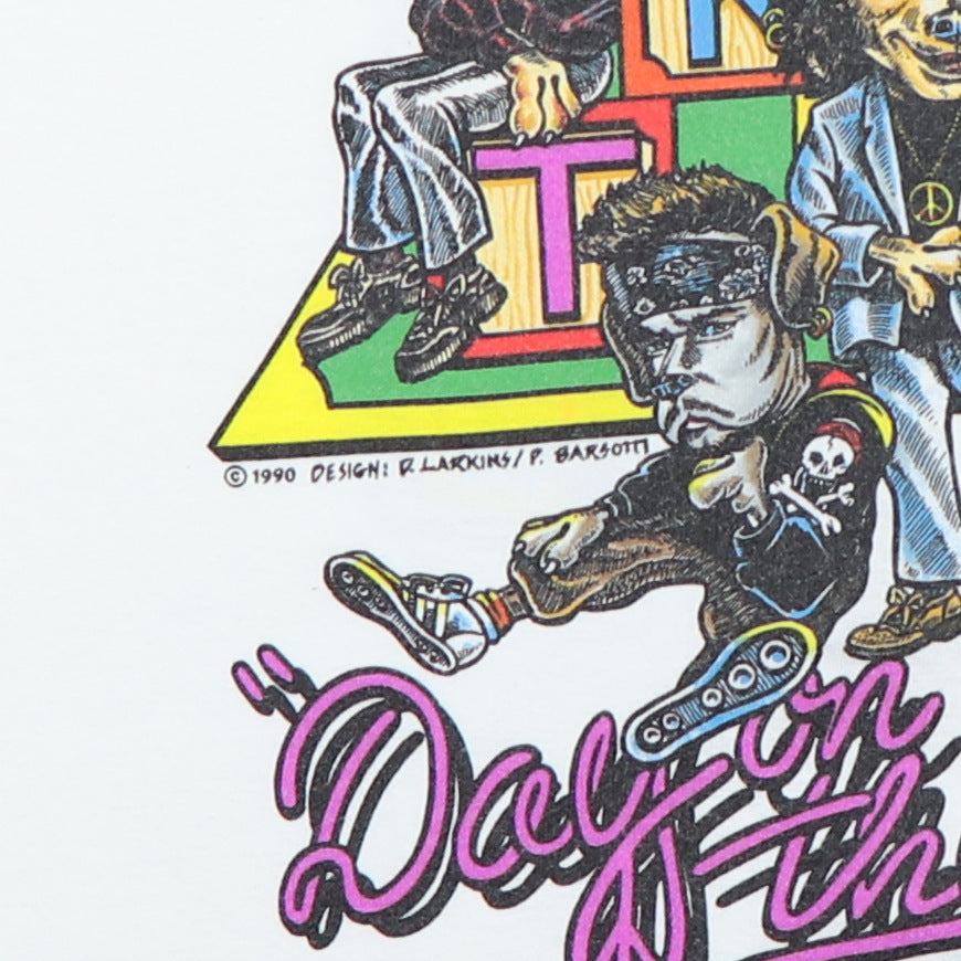 1990 Bill Graham Presents New Kids On The Block Day On The Green Shirt