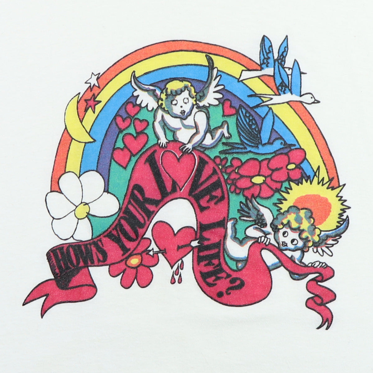 1970s How's Your Love Life Shirt