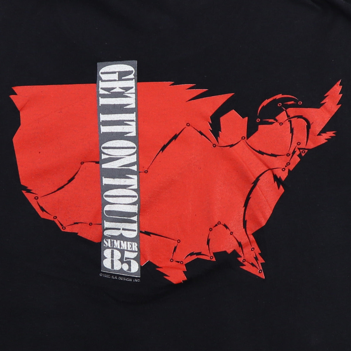 1985 The Power Station Get It On Tour Shirt