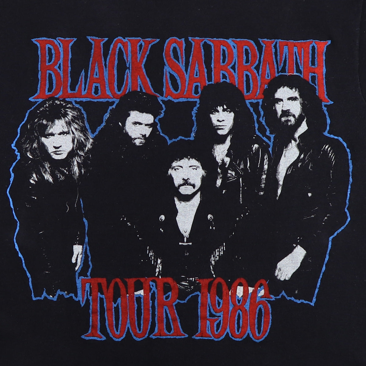 1986 Black Sabbath Tour Shirt