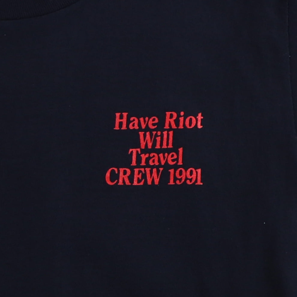 1991 Guns N Roses Get In The Riot Mother Fucker Tour Shirt
