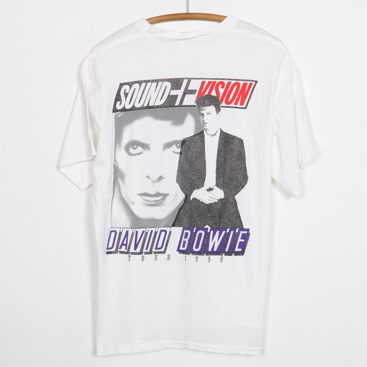 1990 David Bowie Sound + Vision Tour Nike Shirt