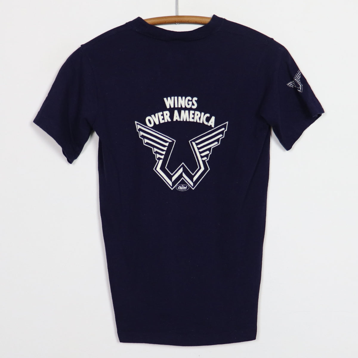 1976 Wings Over American Capitol Records Promo Shirt