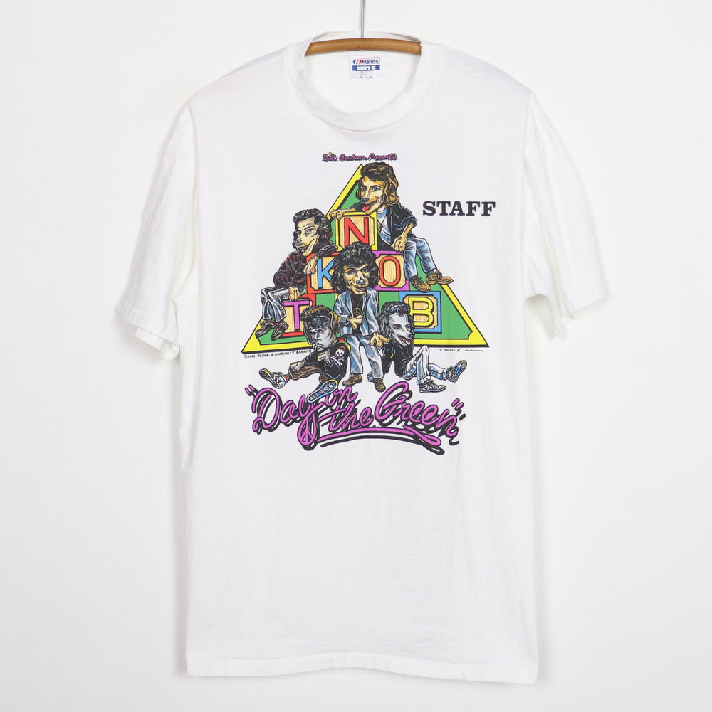 1990 Bill Graham Presents New Kids On The Block Day On The Green Shirt
