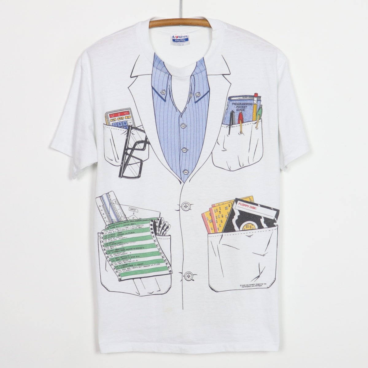 1983 Computer Programmer Costume Shirt