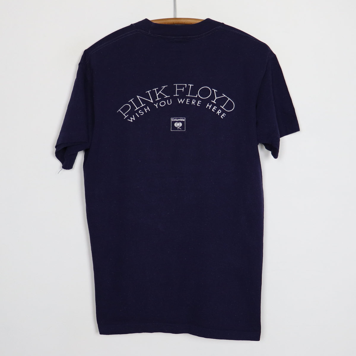1975 Pink Floyd Wish You Were Here Columbia Records Promo Shirt