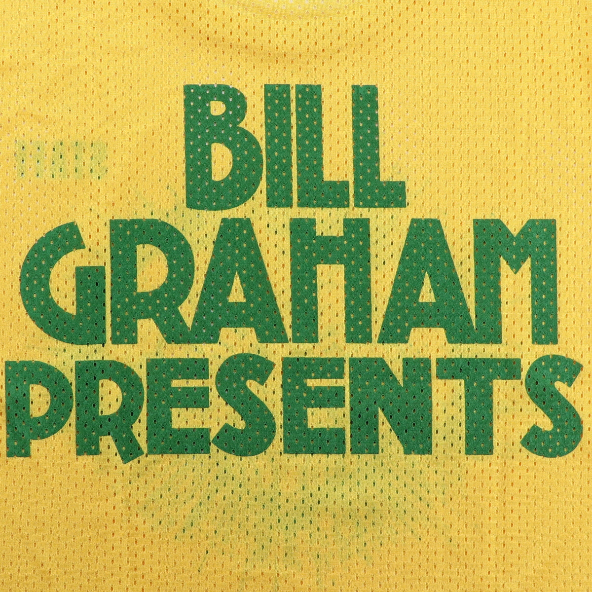 1970s Bill Graham Day On The Green Staff Mesh Shirt