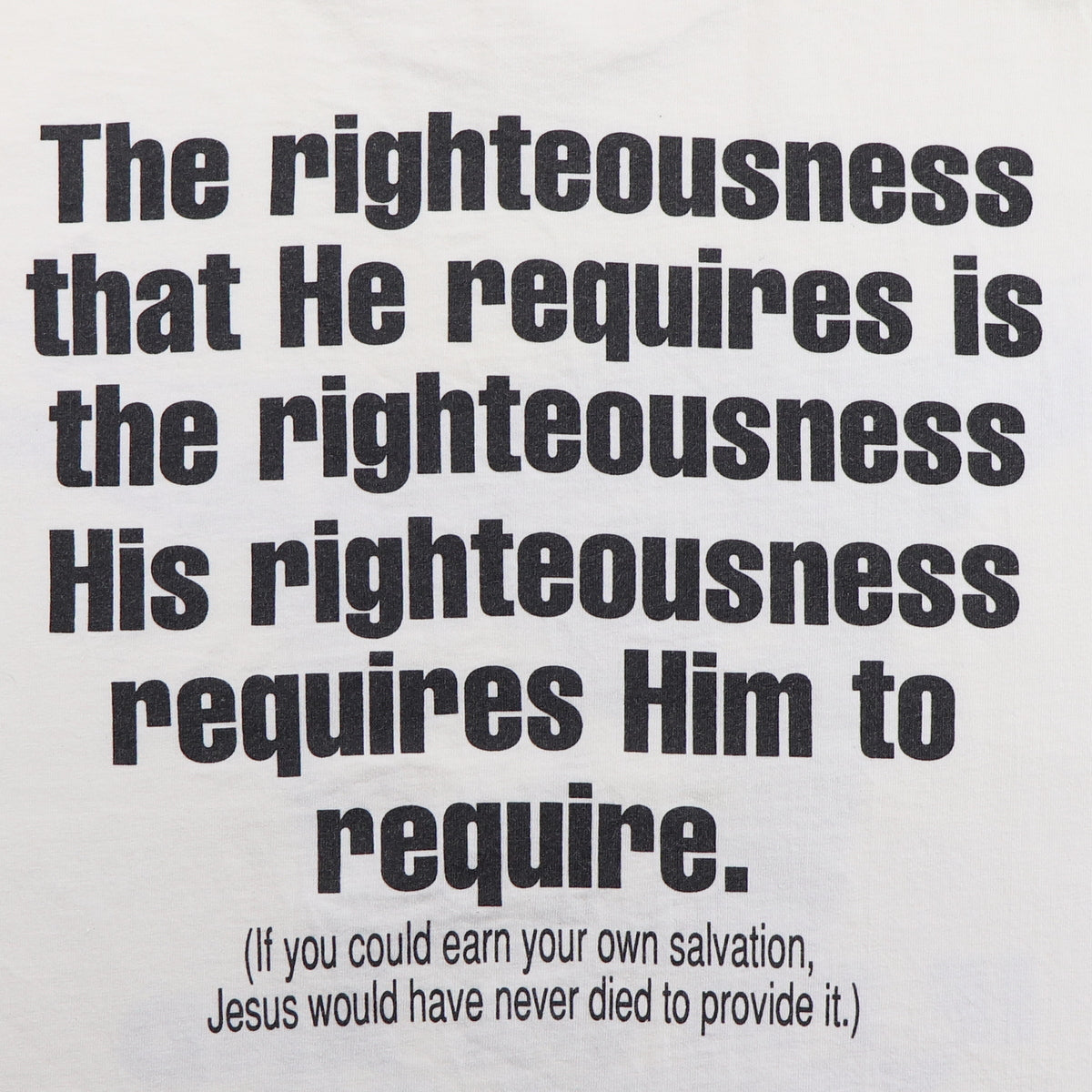 1990s If I'm Ok And You're Ok Explain This Jesus Christ Shirt