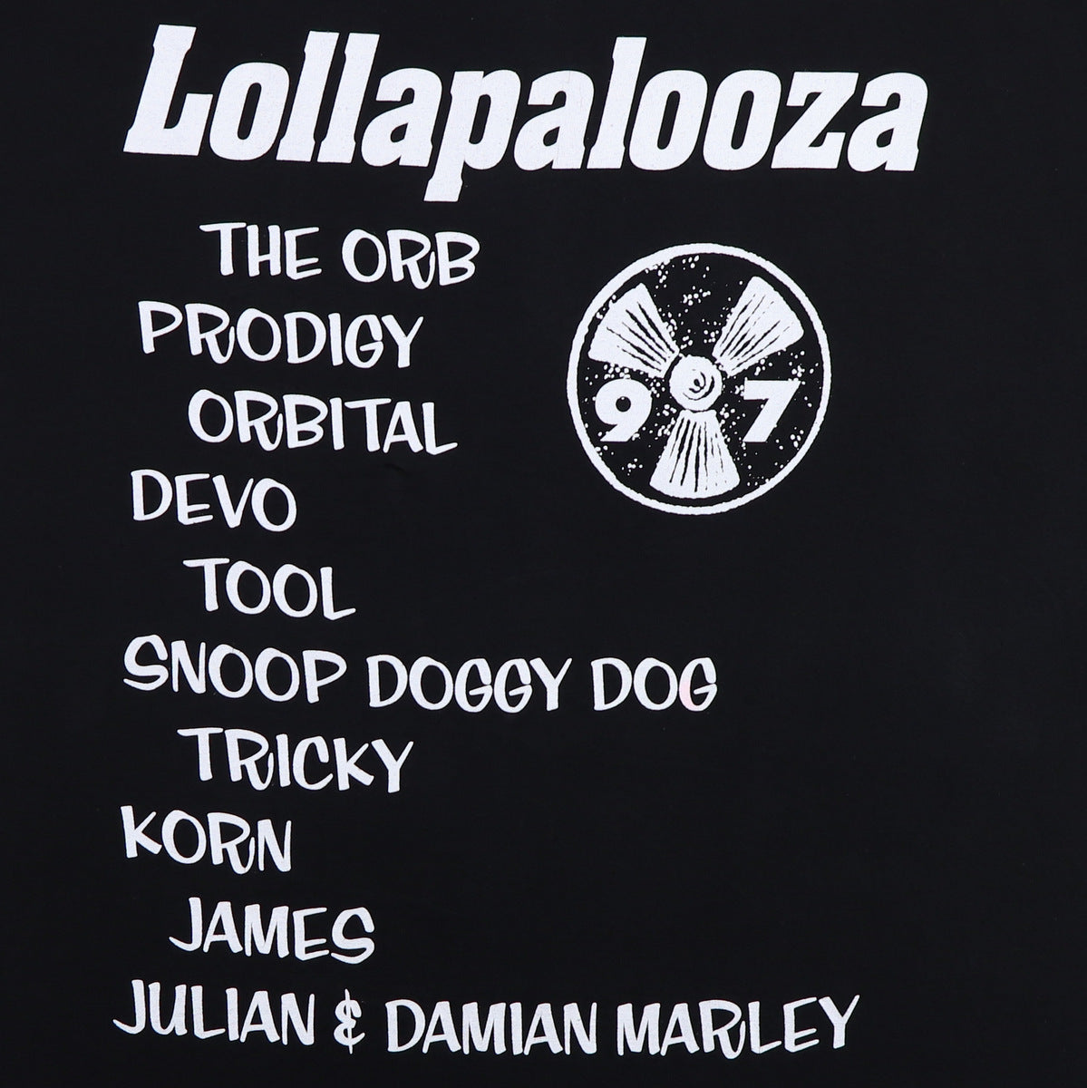 1997 Lollapalooza Tour Stu & Ted's Excellent Adventure Shirt