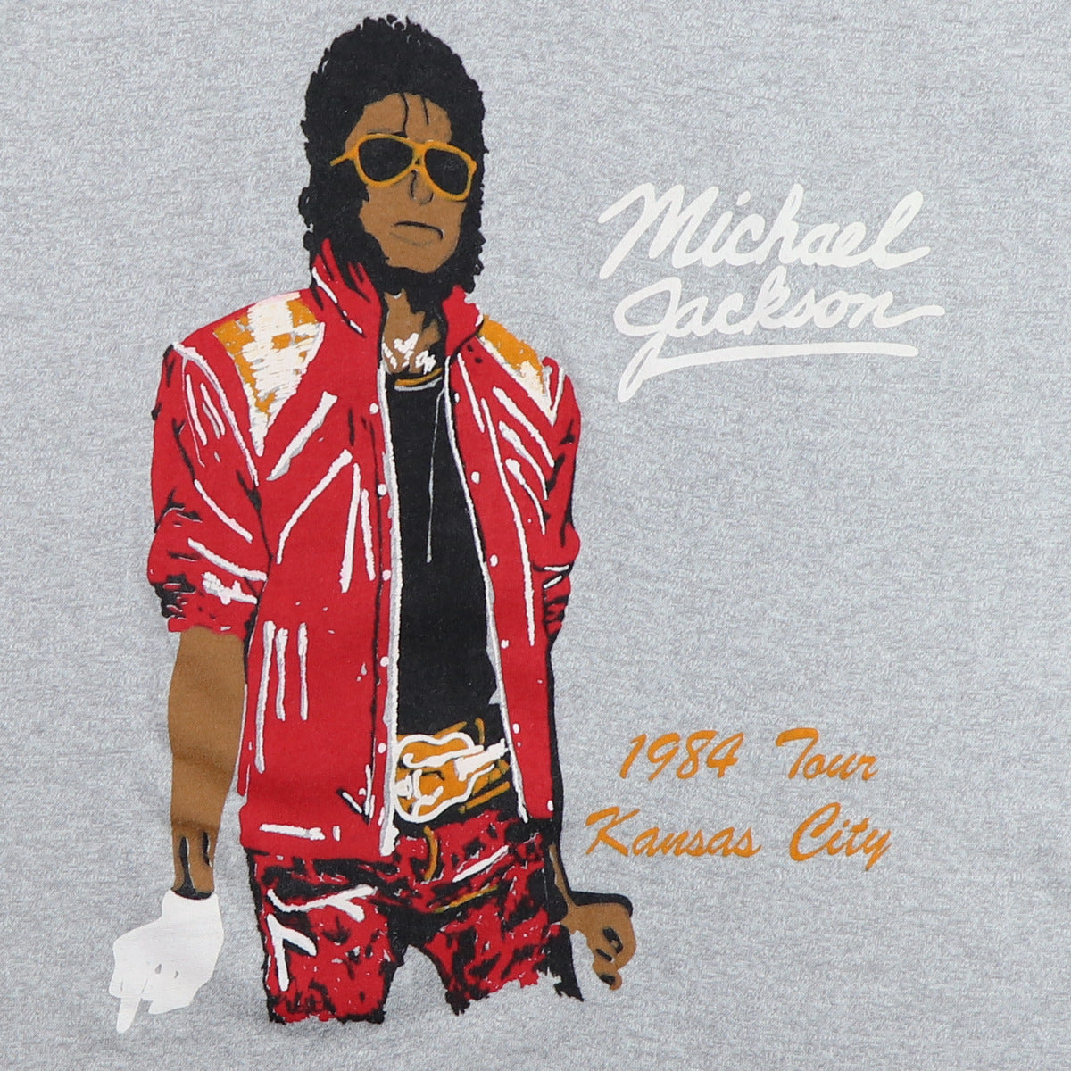 1984 Michael Jackson Kansas City Concert Shirt