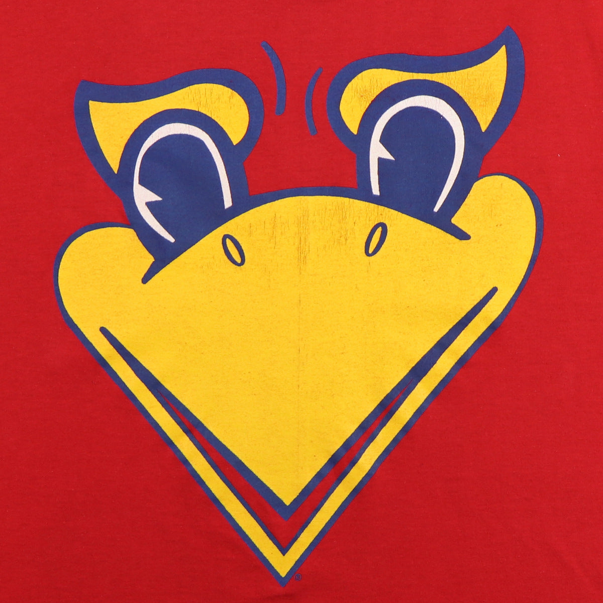 1980s Kansas University Jayhawks Beak Em Hawks Shirt