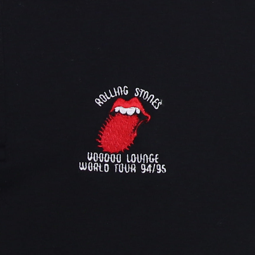 1994 Rolling Stones Voodoo Lounge World Tour Showco Crew Polo Shirt
