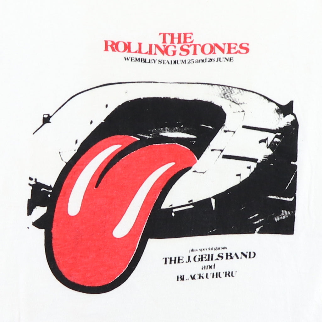 1982 Rolling Stones Wembley Concert Shirt