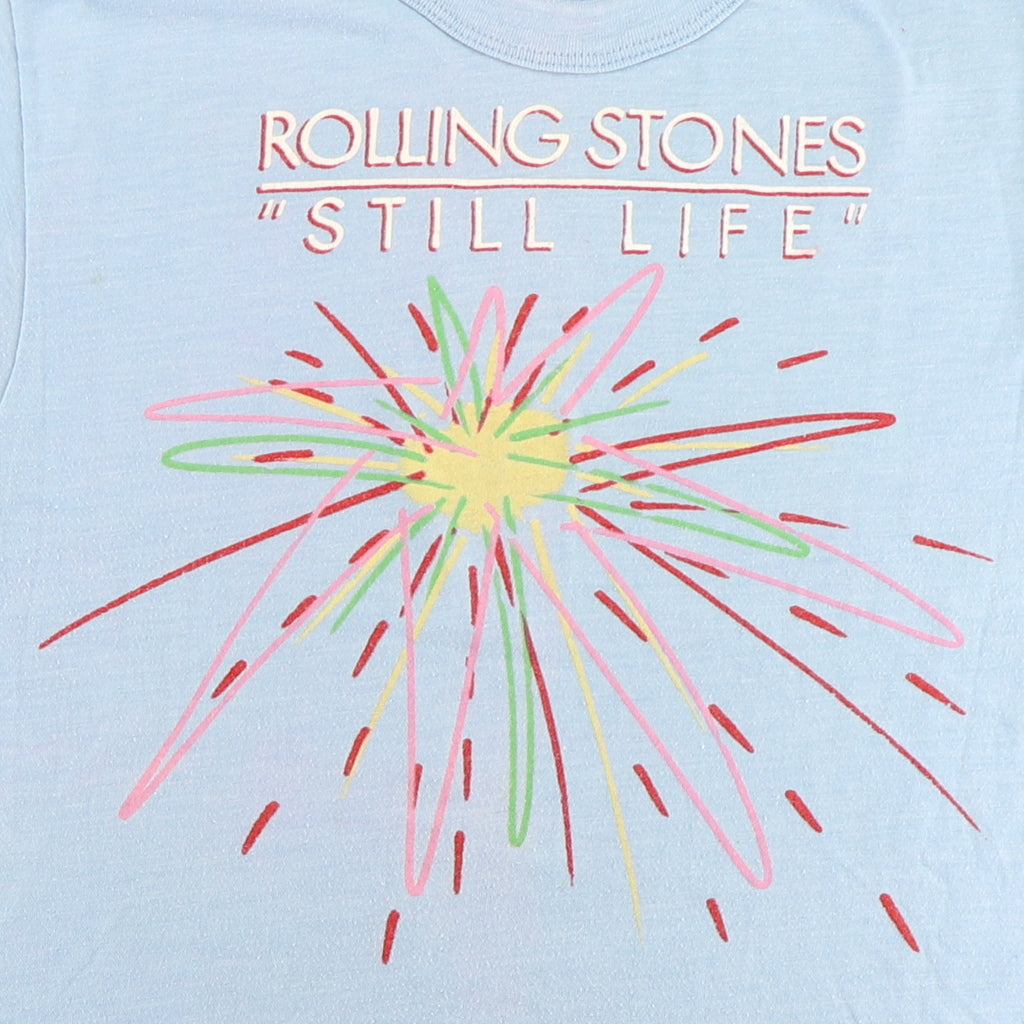 1982 Rolling Stones Still Life Euro Tour Shirt